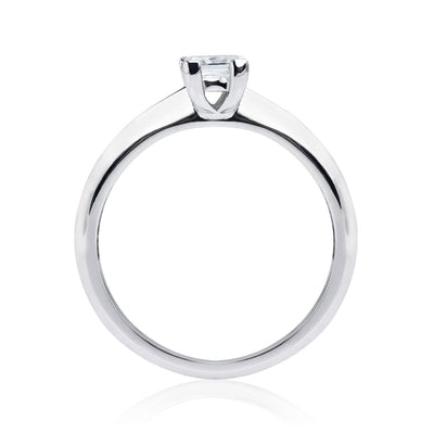 Diana Ethical Diamond Platinum Engagement Ring - Arabel Lebrusan