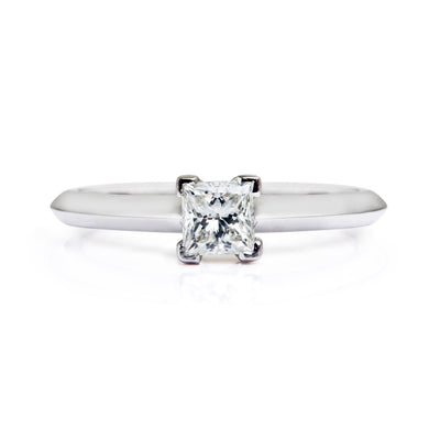 Diana Ethical Diamond Platinum Engagement Ring - Arabel Lebrusan