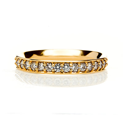 Eternal Full Diamond Ethical Gold Eternity Wedding Ring
