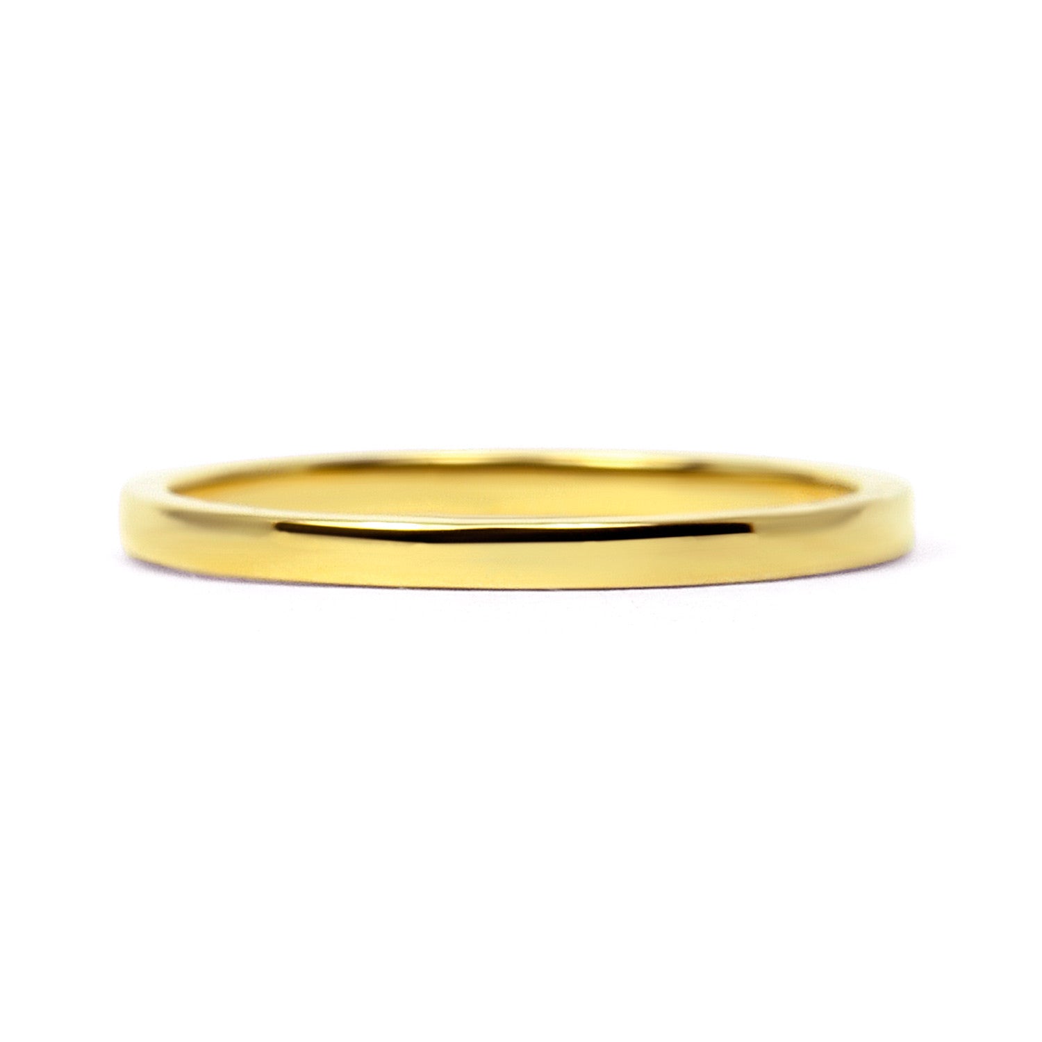 Harmony Flat Ethical Gold Wedding Ring