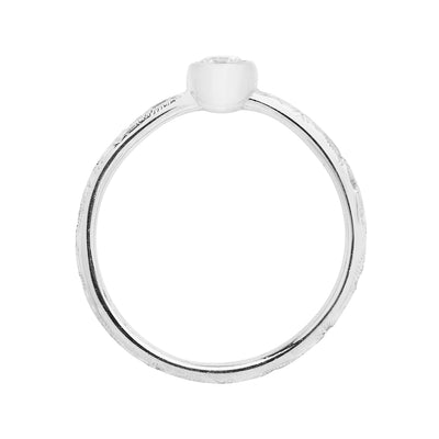 Hera Ethical Ruby Gemstone Engagement Ring, Platinum