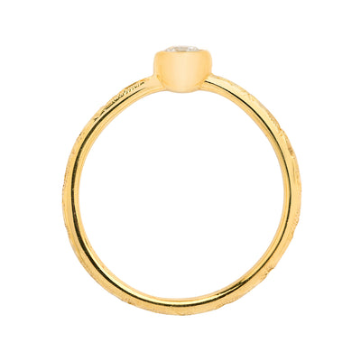 Ready to wear Hera Ethical Diamond Engagement Ring, Gold 2