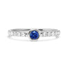 Hera Peacock Ethical Diamond Engagement Ring, Platinum