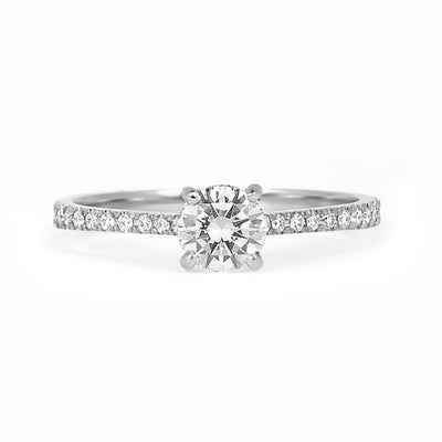 Altair Ethical Diamond Engagement Ring, 18ct Fairtrade Gold