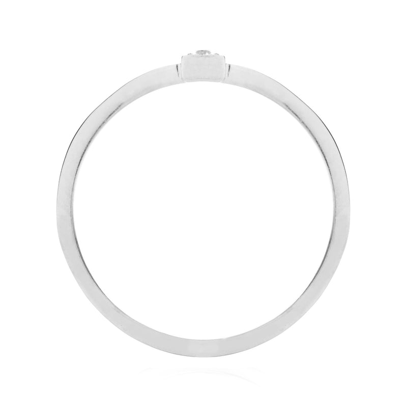 Peace Ethical Diamond Platinum Engagement Ring