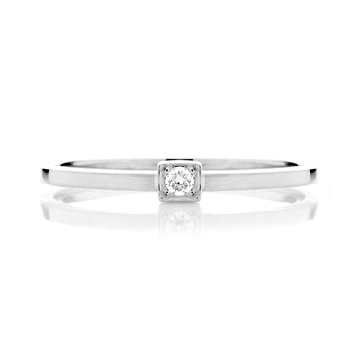 Peace Ethical Diamond Platinum Engagement Ring