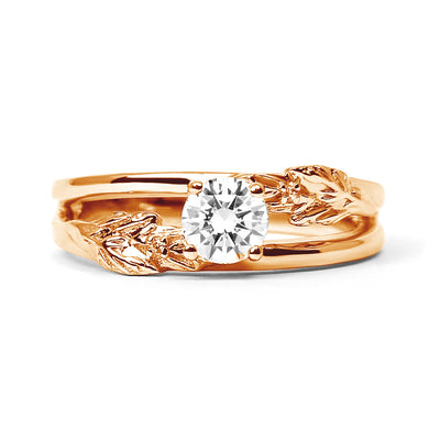 Royal Oak Ethical Diamond Engagement Ring, 18ct Fairtrade Gold