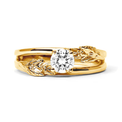 Royal Oak Ethical Diamond Engagement Ring, 18ct Fairtrade Gold