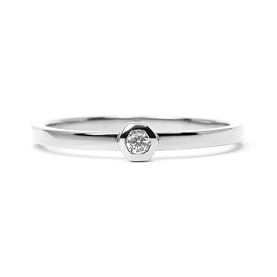 Tranquility Ethical Diamond Platinum Engagement Ring
