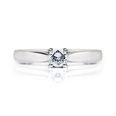 Venus Ethical Diamond Platinum Solitaire Engagement Ring