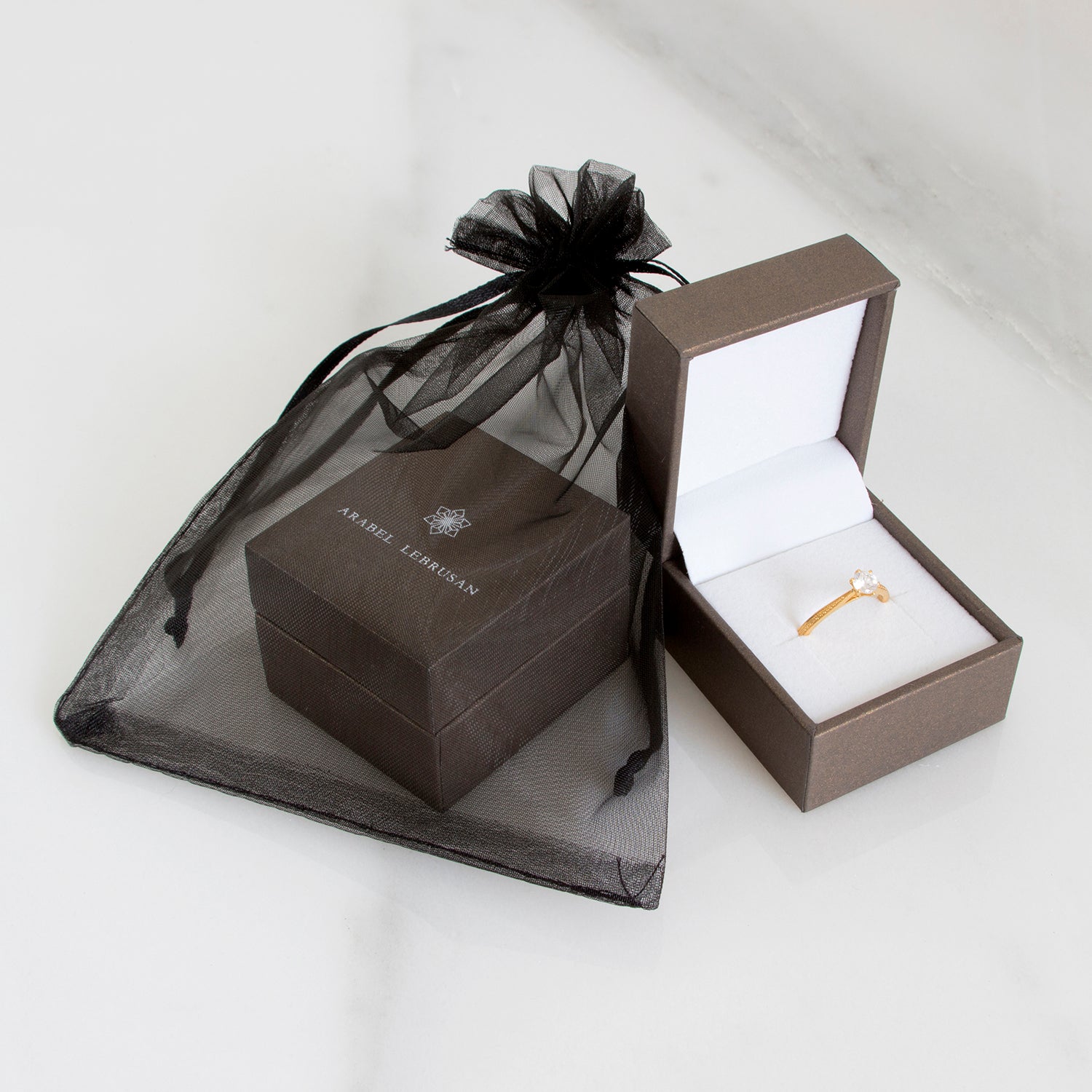 Hera Stella Antique Cognac Diamond Ring