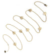 Filigree Enchanting Heart Necklace in Yellow Gold - Arabel Lebrusan