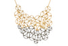 Lace Necklace, Two-Tone