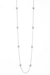 Filigree Enchanting Heart Necklace in Silver - Arabel Lebrusan