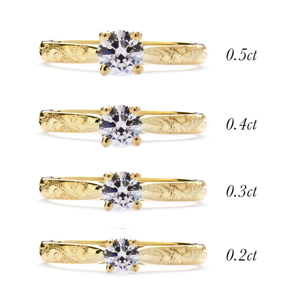 Athena Ethical Diamond Platinum Engagement Ring - Lebrusan Studio