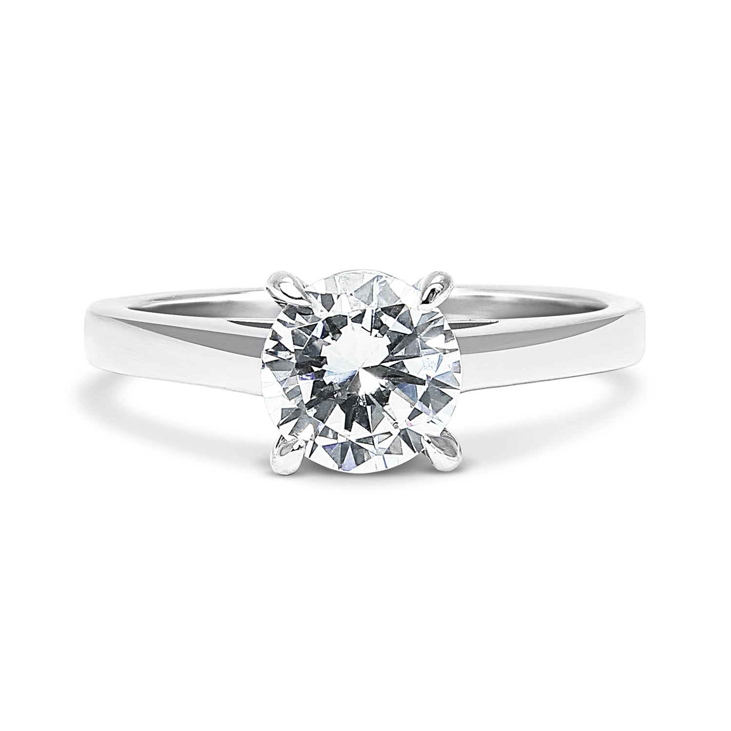 Vega Ethical Diamond Platinum Engagement Ring