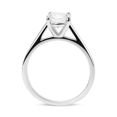 Vega Ethical Diamond Platinum Solitaire Engagement Ring