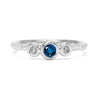 Demeter Trilogy Ethical Sapphire Engagement Ring, 18ct Ethical Gold