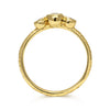 Demeter Trilogy Ethical Sapphire Engagement Ring, 18ct Ethical Gold