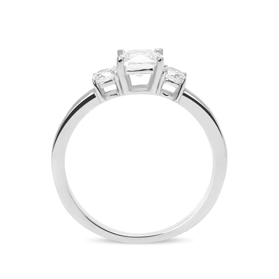 Carina Ethical Diamond Trilogy Recycled Platinum Engagement Ring