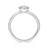 Hestia Ethical Diamond Engagement Ring, Platinum