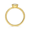 Hera Grande Ethical Blue Sapphire Gold Engagement Ring