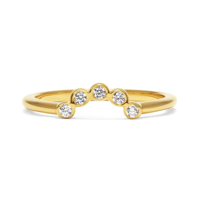 Diamond Coronet Ethical Gold Wedding Ring