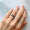 Demeter Trilogy Ethical Sapphire Engagement Ring, 18ct Ethical Gold