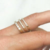 Altair Full Microset Ethical Ring, Diamond & 18ct Gold