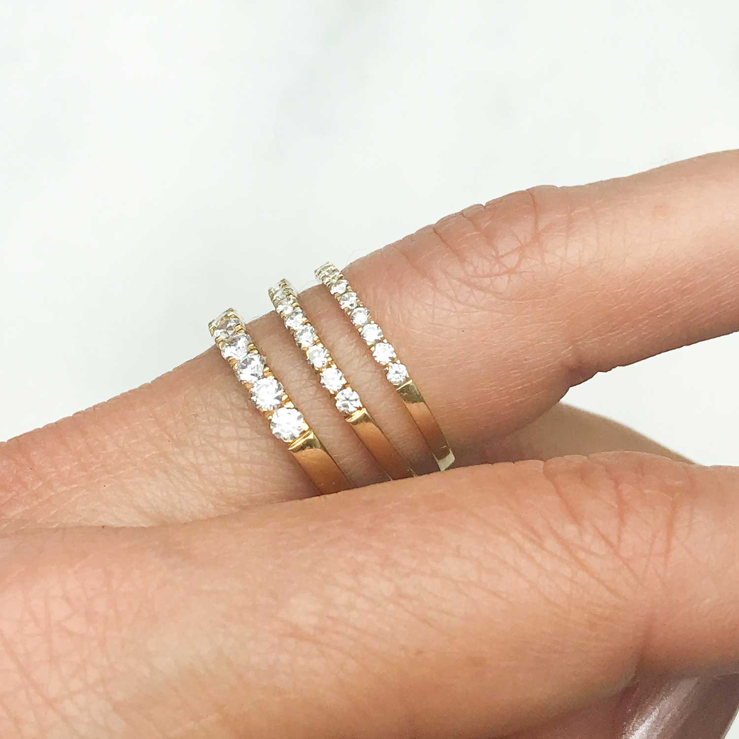 Altair Diamond Gold Eternity Ring