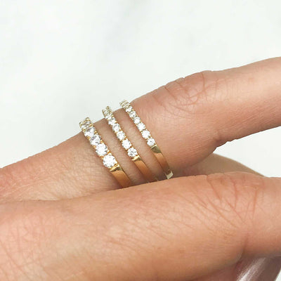 Altair Diamond Ethical Gold Eternity Ring