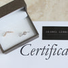 Bespoke Max and Gemma engagement ring and wedding band set - Fairtrade Gold and conflict-free diamonds 2