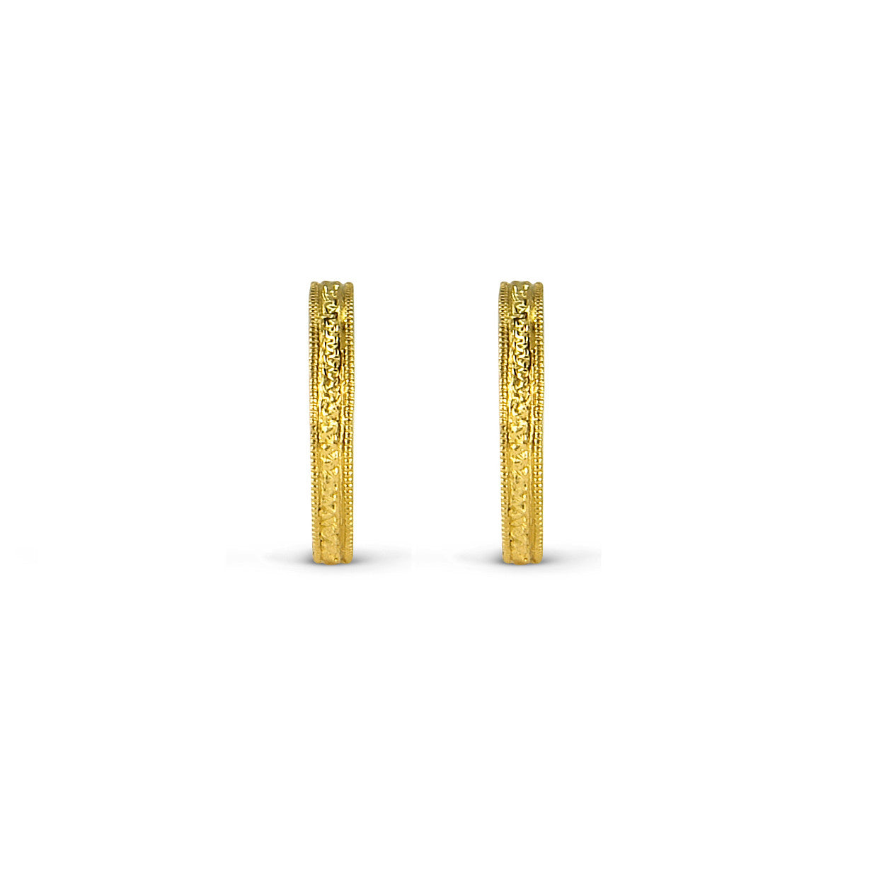 Ethical gold cheap hoop earrings