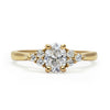 Bespoke Lab-Grown Diamond Engagement Ring, Recycled Yellow Gold