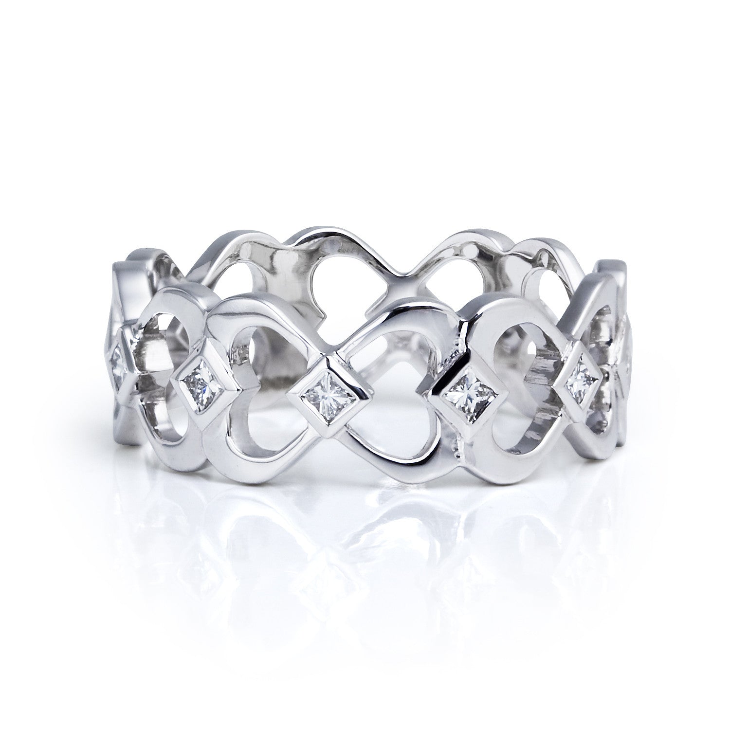 Bespoke Princess Diamond Ring