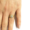 Bespoke Laura engagement ring - Canadian diamonds, Fairtrade Gold and milgrain beading 4