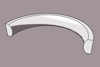 Flat Court Ethical Gold Wedding Ring, Thin 7