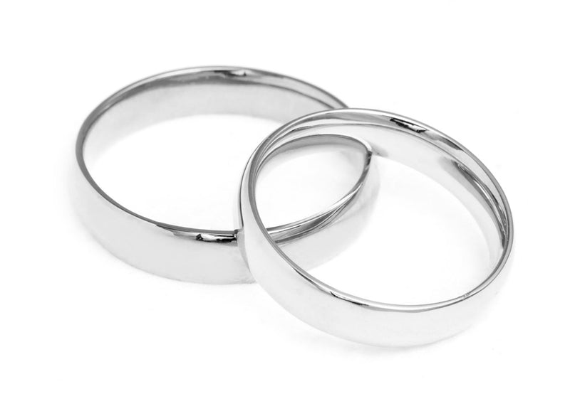 Court Ethical Platinum Wedding Ring, Medium
