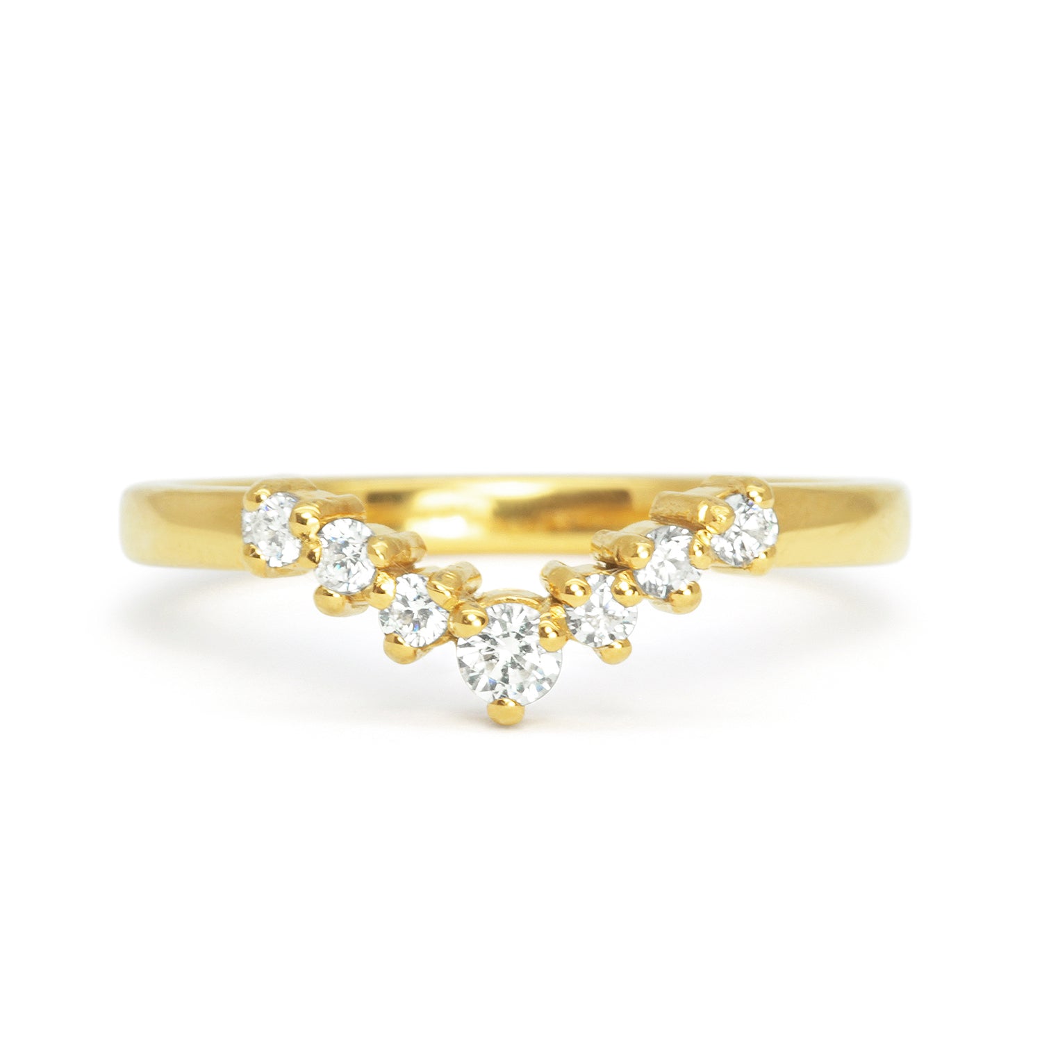 Diamond Circlet Ethical Gold Ring