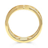 Artisan Filigree Ethical Gold Wedding Ring, simple band 2