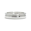 Freedom Ethical Gold Wedding Ring, 18ct recycled white gold, two bands