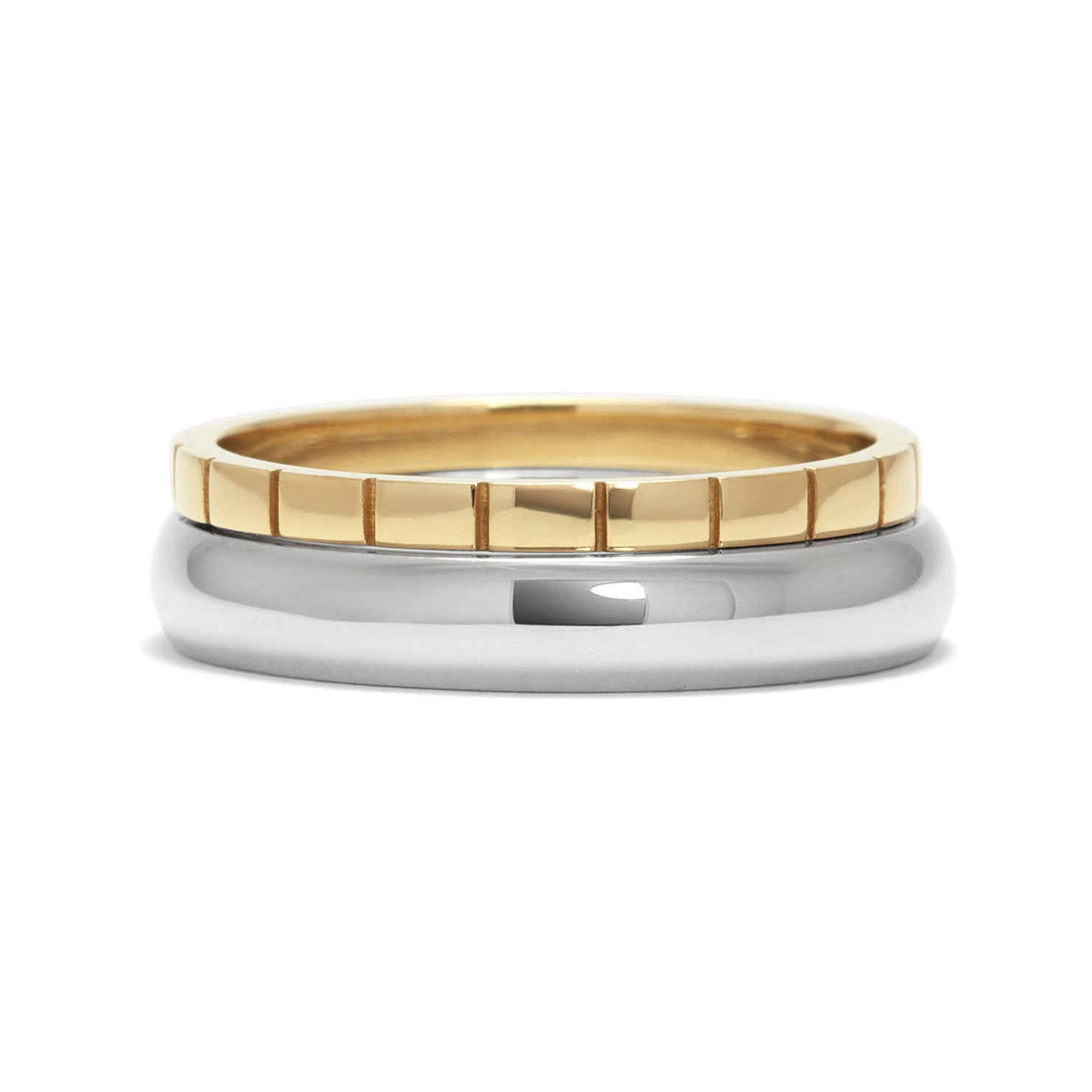 Freedom Ethical Gold Wedding Ring: 2 Bands