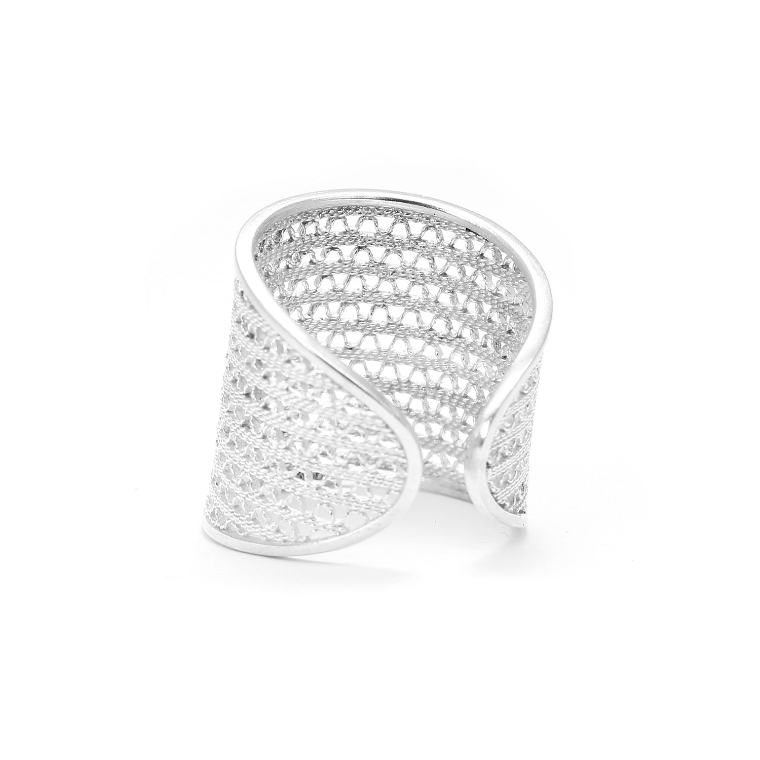 From Colombia with Love Ring. Silver