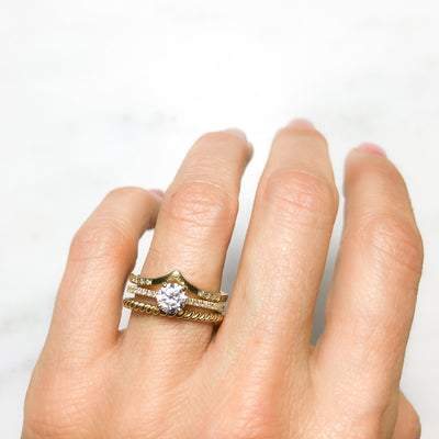 Altair Ethical Diamond Engagement Ring, 18ct Fairtrade Gold
