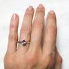 Fancy Athena Mauve Sapphire Ethical Engagement Ring