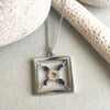 Bespoke Sapphire Square Pendant