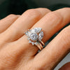 Hestia Ethical Diamond Engagement Ring, Platinum
