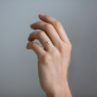 Hera Lab-grown Diamond Platinum Engagement Ring