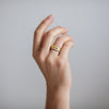 Cherish Half Diamond Eternity Wedding Ring, 100% Recycled Platinum 4