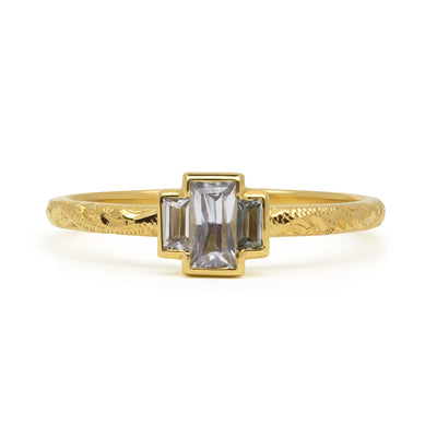 Candy Pop Trilogy Sapphire Engagement Ring, 18ct Ethical Recycled Gold